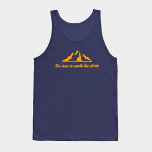 The view is worth the climb Tank Top